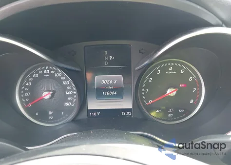 2016 Mercedes-Benz C 300 Luxury from USA, damaged, VIN WDDWF4JB9GR131469